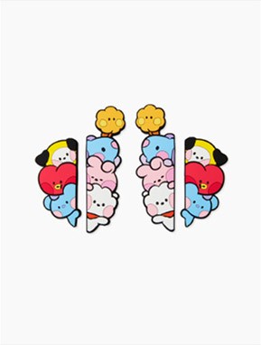 [BT21] BTS Line Friends Collaboration - minini Car Door Guard - kpoptown.ca