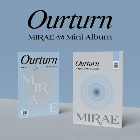 [SET] MIRAE 4th Mini Album - Ourturn (SET Ver.) 2CD + 2Poster - kpoptown.ca