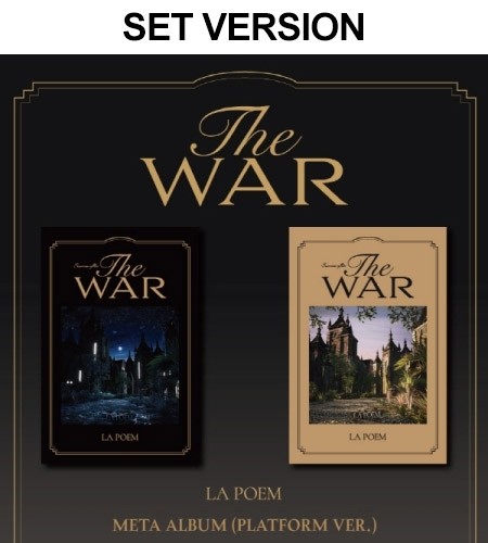 [Smart Album][SET][Platform Ver.] LA POEM Single Album - THE WAR (SET Ver.) 2Platform Album - kpoptown.ca