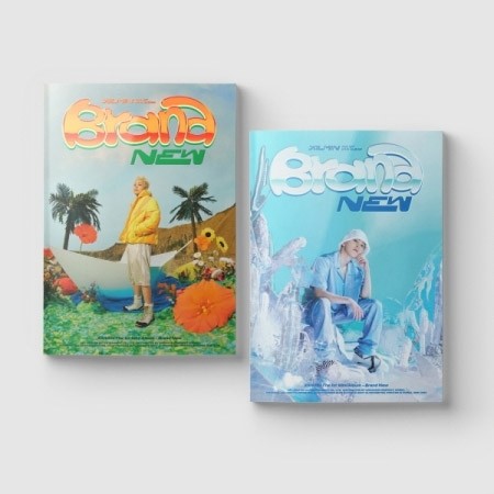 [Photobook Ver.] XIUMIN 1st Mini Album - Brand New (Random ver.) CD + Poster - kpoptown.ca