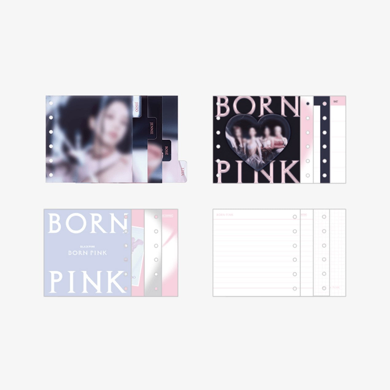 BLACKPINK BORN PINK Goods - DISK PHOTO BINDER INDEX - kpoptown.ca