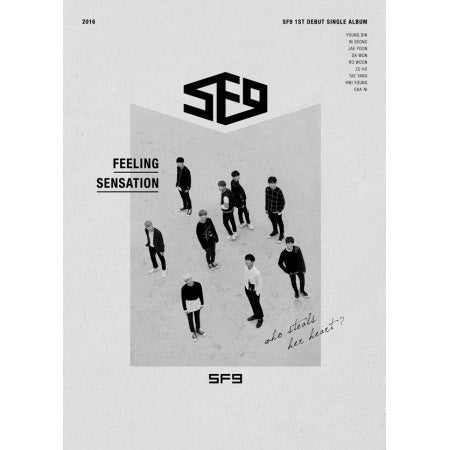 SF9 1st Single Album - FEELING SENSATION CD - kpoptown.ca