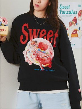 [BT21] BTS Line Friends Collaboration - Baby Sweet Things Sweatshirt - kpoptown.ca