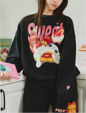 [BT21] BTS Line Friends Collaboration - Baby Sweet Things Sweatshirt - kpoptown.ca