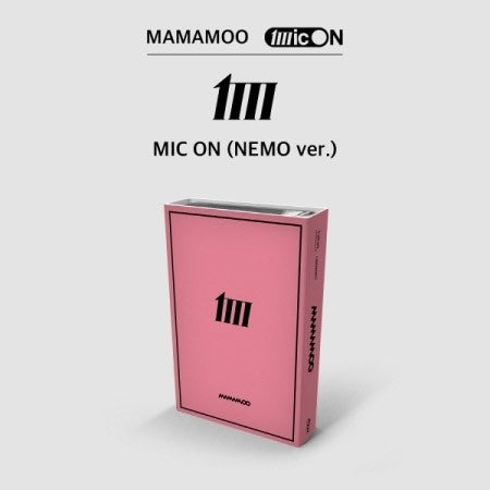 [NEMO] MAMAMOO 12th Mini Album - MIC ON (NEMO ver.) - kpoptown.ca