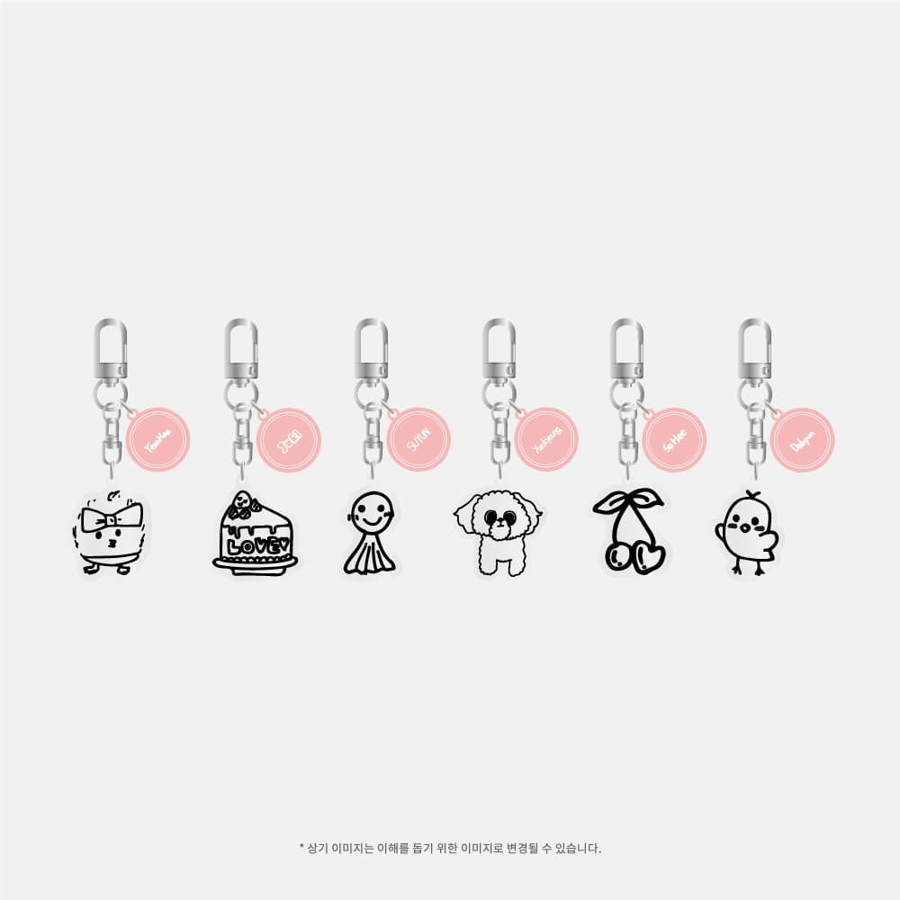 ROCKET PUNCH W GROUND Goods - ARCRYLIC KEYRING & PHOTOCARD SET - kpoptown.ca