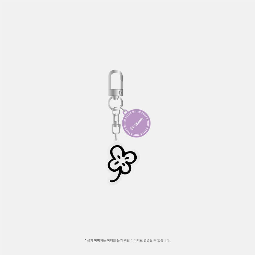 LEE SU JEONG W GROUND Goods - ARCRYLIC KEYRING & PHOTOCARD SET - kpoptown.ca