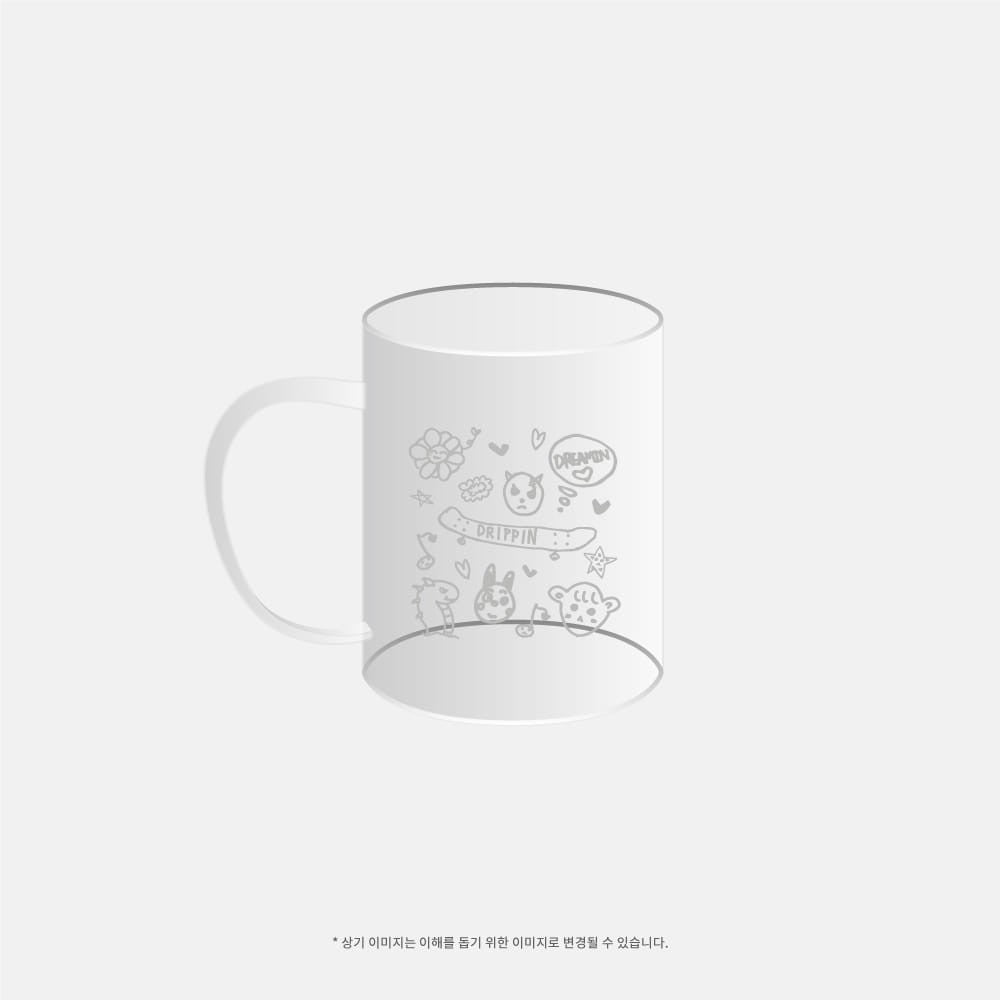 DRIPPIN W GROUND Goods - GLASS CUP - kpoptown.ca