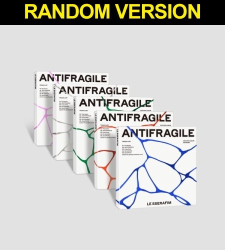 [COMPACT Ver.] LE SSERAFIM 2nd Mini Album - ANTIFRAGILE (Random Ver.) CD - kpoptown.ca