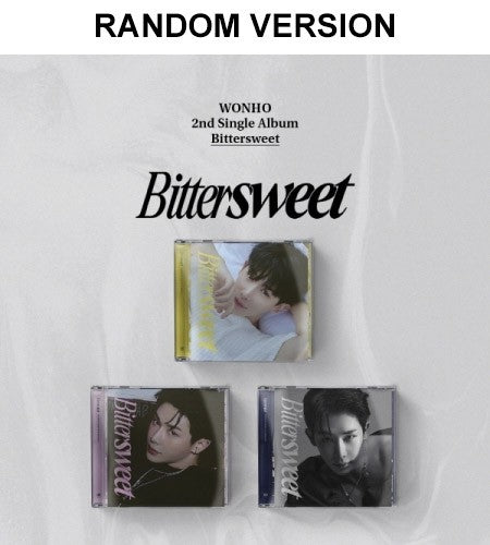 [Jewel Case] WONHO 2nd Single Album - BITTERSWEET (Random Ver.) CD - kpoptown.ca