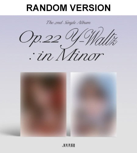 JOYURI 2nd Single Album - Op.22 Y-Waltz : in Minor (Random Ver.) CD + Poster - kpoptown.ca