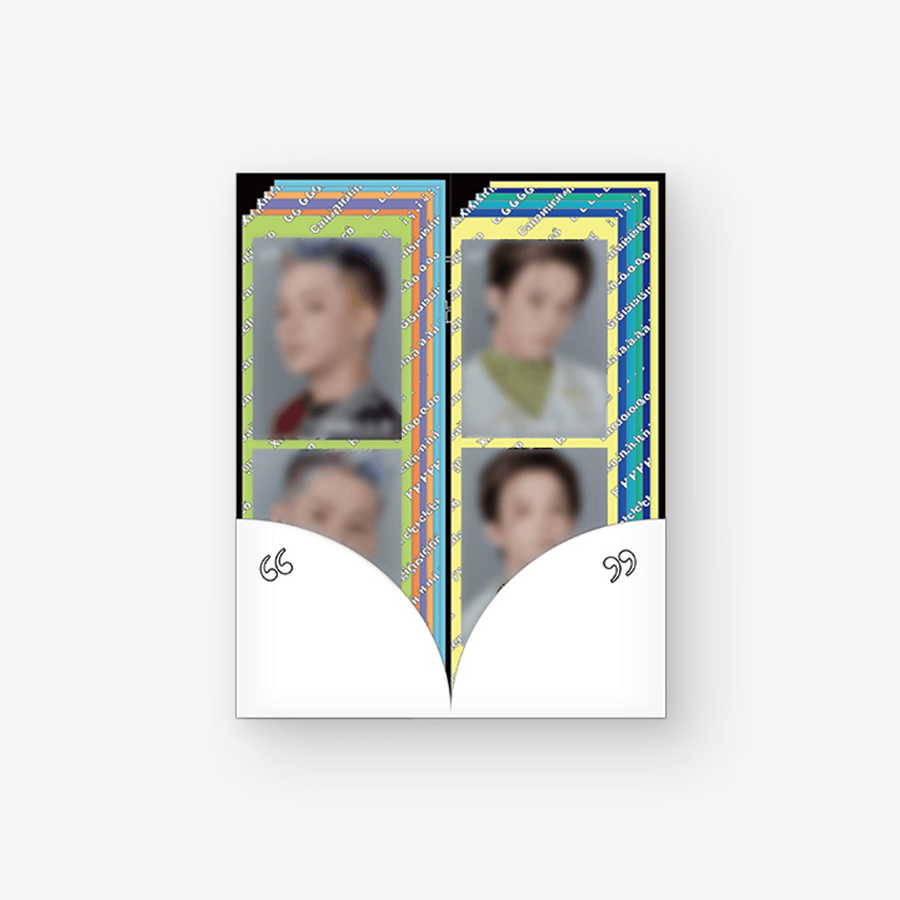 TREASURE HELLO Goods - 2CUT PHOTO + STICKER SET - kpoptown.ca