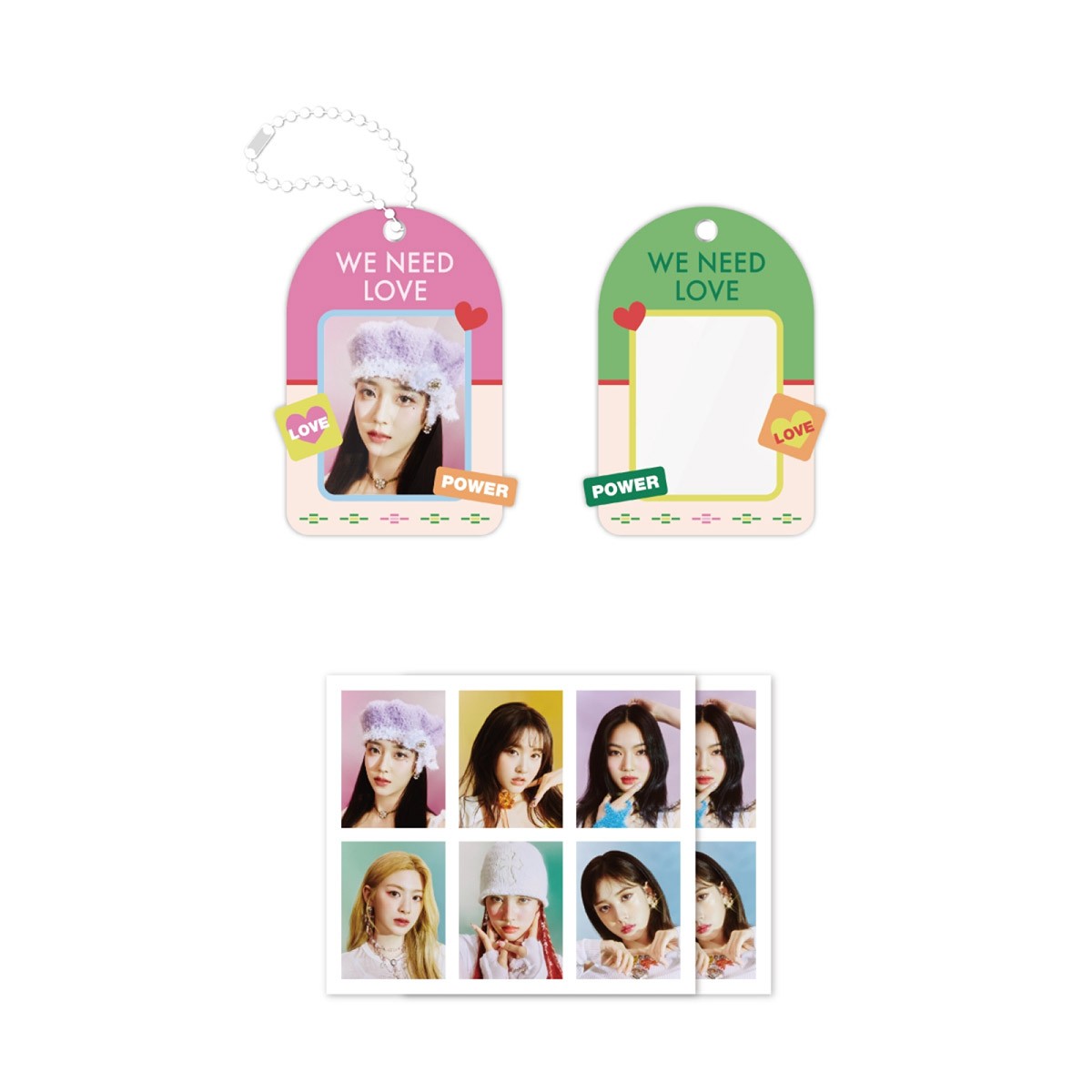 STAYC Stay CooL Party Goods - MINI PHOTO FRAME KEYRING - kpoptown.ca