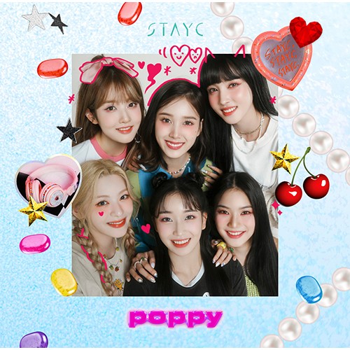 [Japanese Edition] STAYC Japan Debut Single Album - POPPY (Standard) CD - kpoptown.ca