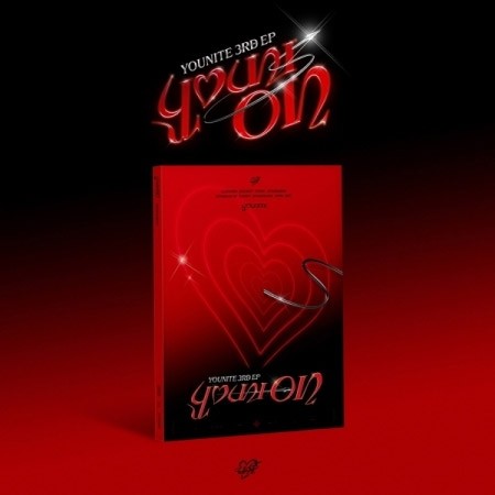 [Photobook] YOUNITE 3rd EP Album - YOUNI-ON (RED ON Ver.) CD + Poster - kpoptown.ca