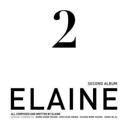 ELAINE 2nd Album - 2 CD - kpoptown.ca