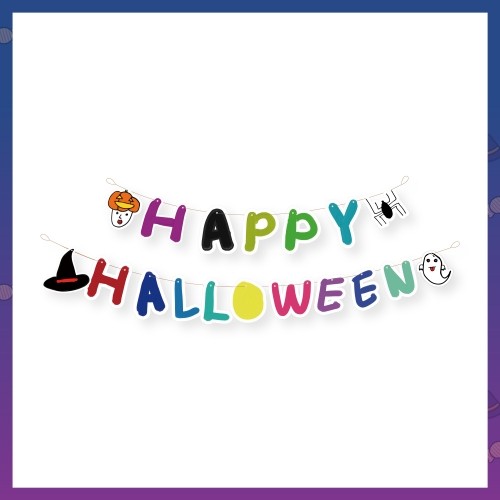 YOON JISUNG HAPPY HALLOWEEN! Goods - HALLOWEEN GARLAND + PHOTOCARD SET - kpoptown.ca