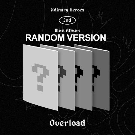 Xdinary Heroes 2nd Mini Album - Overload (Random Ver.) CD + Poster - kpoptown.ca