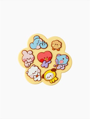 [BT21] BTS Line Friends Collaboration - minini Silicone Hand Mirror - kpoptown.ca