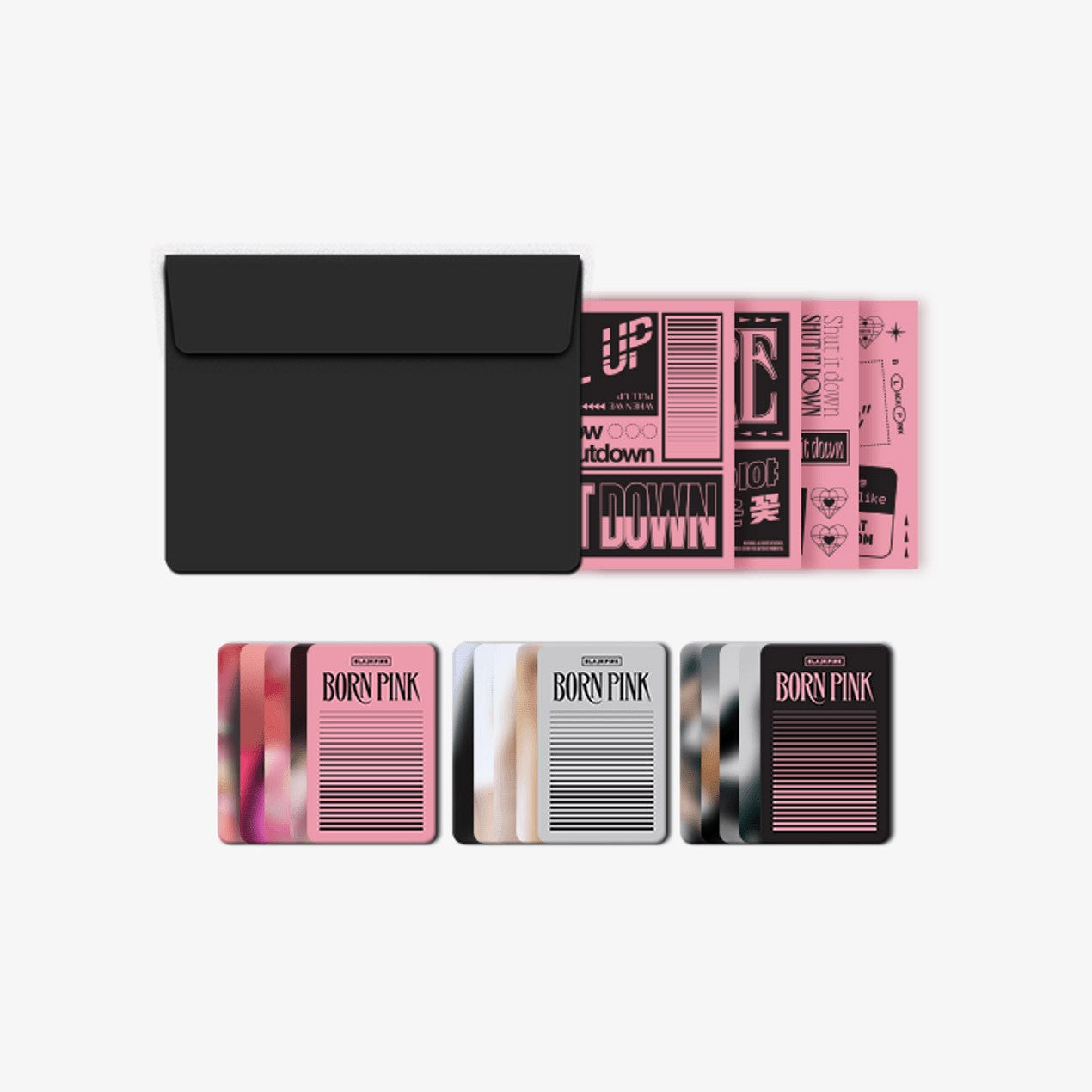 BLACKPINK BPTOUR Goods - LYRICS CARD + PHOTOCARD SET - kpoptown.ca