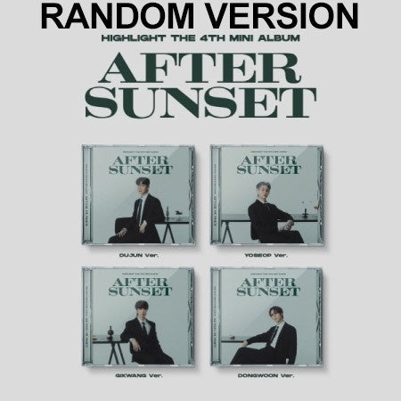 [Jewel Ver.] Highlight 4th Mini Album - AFTER SUNSET (Random Ver.) CD - kpoptown.ca