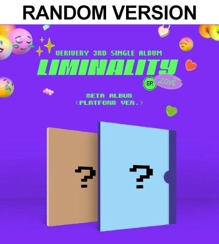 [Smart Album][Platform Album] VERIVERY 3rd Single Album - Liminality - EP.LOVE (Random Ver.) Platform Album - kpoptown.ca