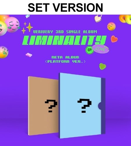 [Smart Album][Platform Album][SET] VERIVERY 3rd Single Album - Liminality - EP.LOVE (SET Ver.) Platform Album - kpoptown.ca