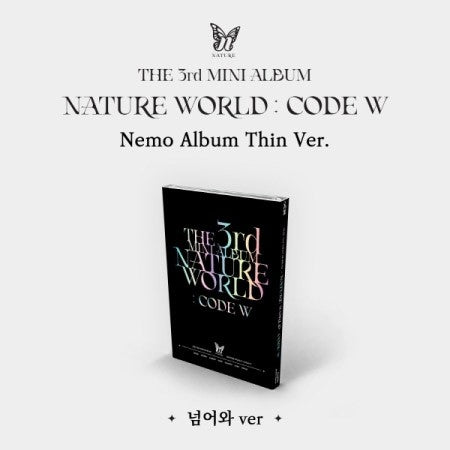 [Smart Album][Nemo Album] NATURE 3rd Mini Album - NATURE WORLD : CODE W (넘어와 Ver.) Nemo Album Thin ver. - kpoptown.ca