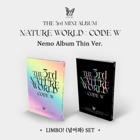 [Smart Album][Nemo Album][SET] NATURE 3rd Mini Album - NATURE WORLD : CODE W (SET Ver.) Nemo Album Thin ver. - kpoptown.ca