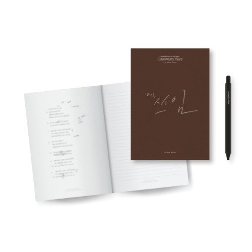 LEE SEOK HOON 2022 CONCERT Goods - Lyrics, Doodle Note & Pen Set - kpoptown.ca