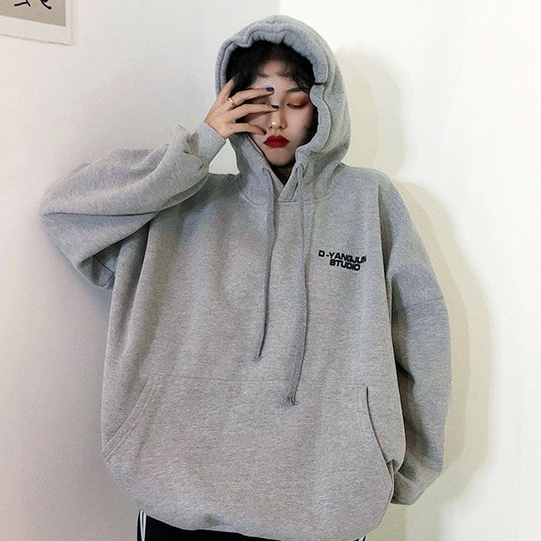 [H123] Runbid Studio Leathering Hoodie - kpoptown.ca