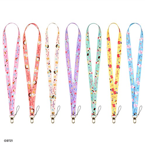 [BT21] BT21 X Monopoly Collaboration - Neck Strap [Sweetie] - kpoptown.ca