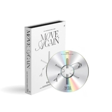 KARA 15th Anniversary Special Album - MOVE AGAIN CD + Poster - kpoptown.ca