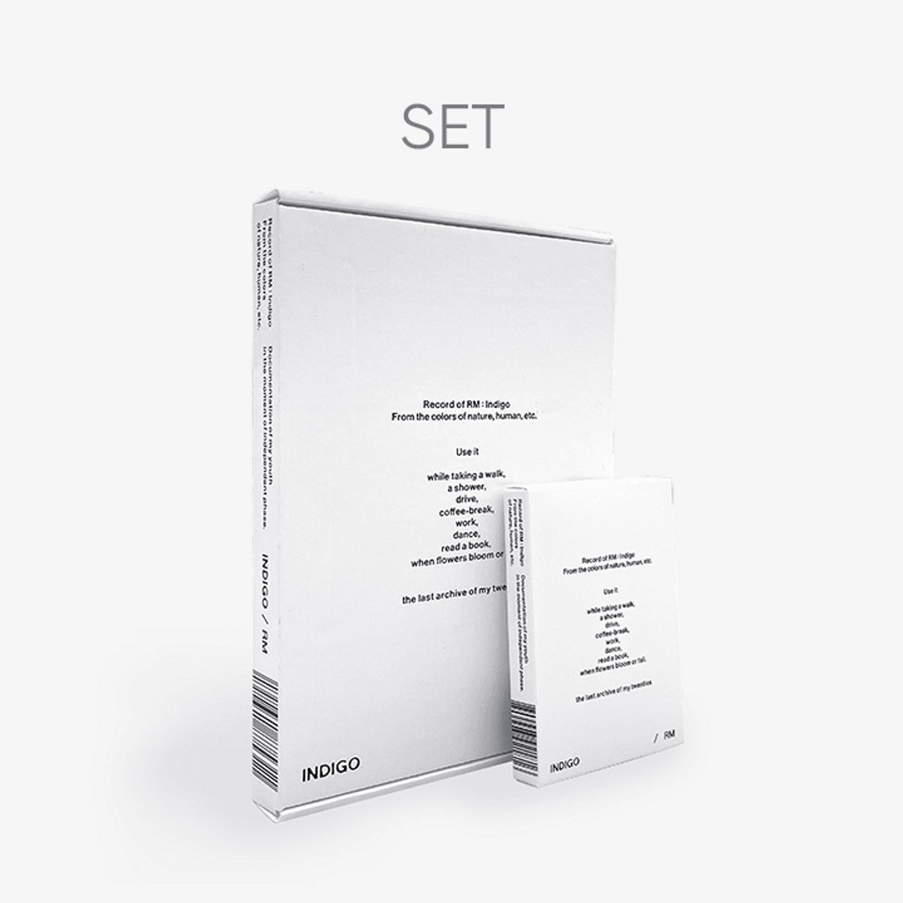 [SET] RM Solo Album - Indigo Set - kpoptown.ca