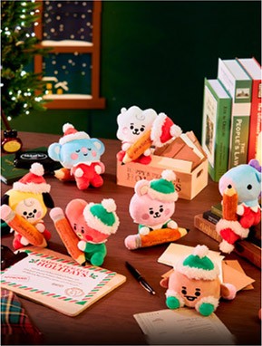 [BT21] BTS Line Friends Collaboration - 2022 Holiday Mini Doll - kpoptown.ca