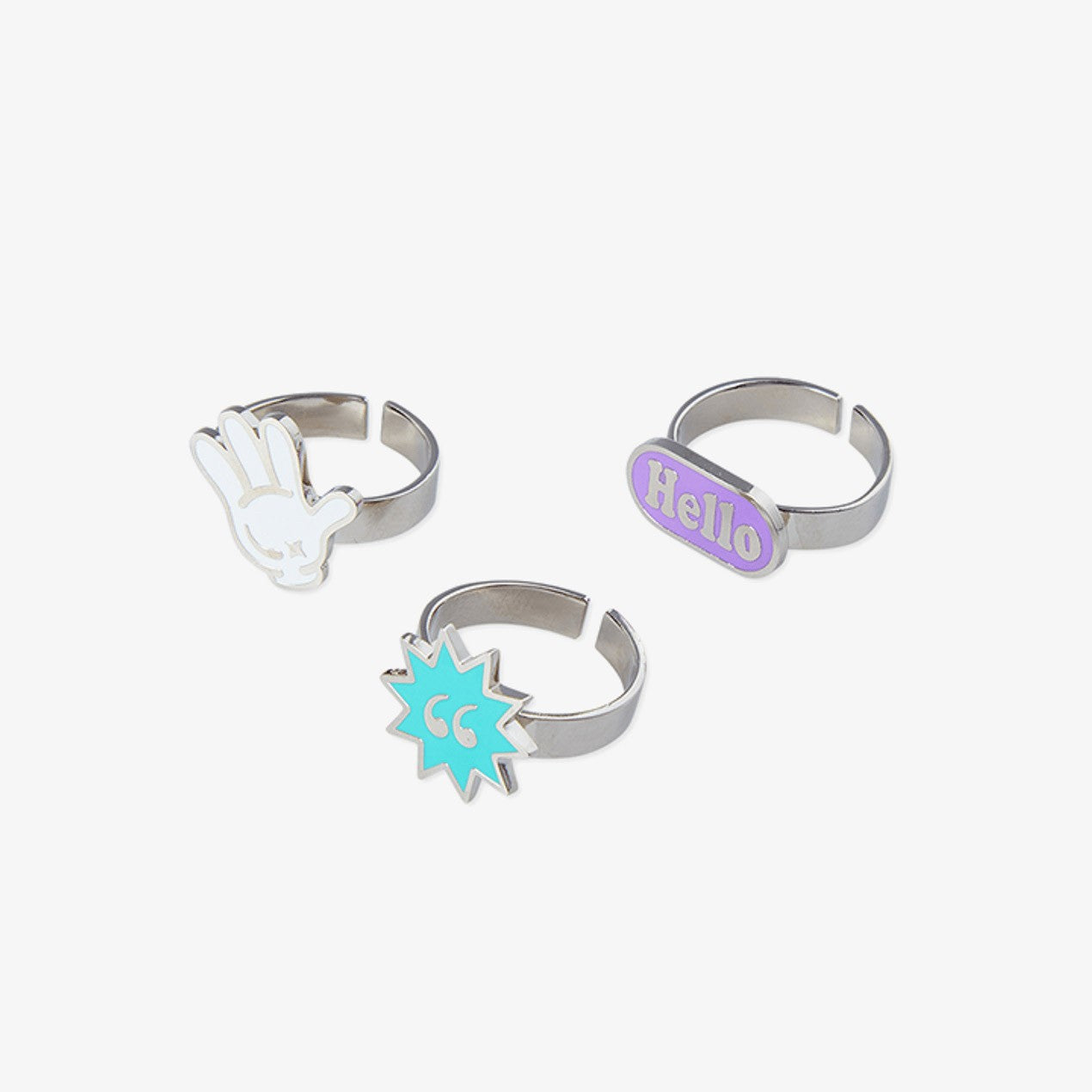 TREASURE TOUR HELLO Goods - ARTWORK RING SET - kpoptown.ca