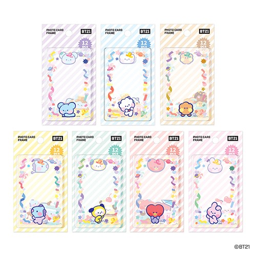 [BT21] BT21 X Monopoly Collaboration - minini Photocard Frame - kpoptown.ca