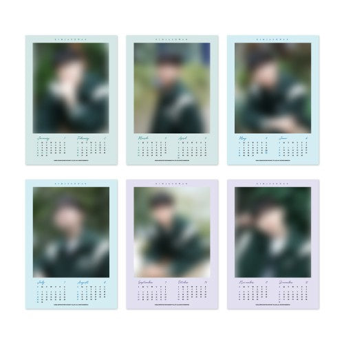 KIM JAE HWAN 2023 MINI POSTER CALENDAR - kpoptown.ca