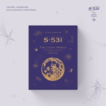 JEONG SEWOON 2023 SEASON’S GREETINGS [S-531 : THE LUCKY PRINCE] - kpoptown.ca