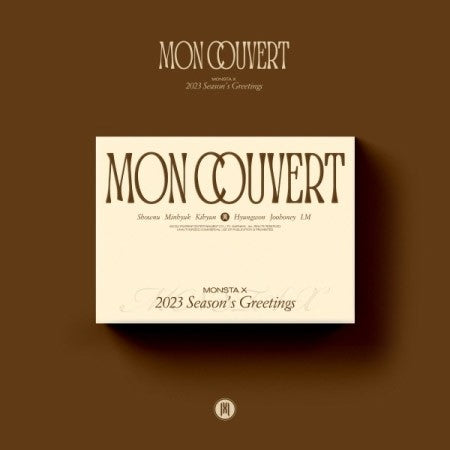 MONSTA X 2023 SEASON'S GREETINGS MON COUVERT (DESK CALENDAR ver.) - kpoptown.ca