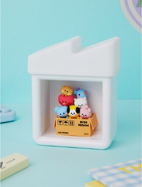 [BT21] BTS Line Friends Collaboration - minini House Figure Mood Light - kpoptown.ca