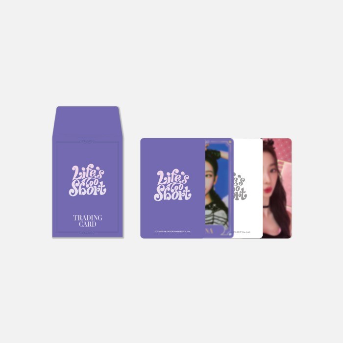 aespa Life's Too Short Goods - TRADING CARD SET (RANDOM) - kpoptown.ca