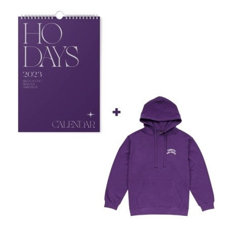 KIM HO JOONG 2023 SEASONS GREETINGS [HO DAYS] - WALL CALENDAR + HOODIE SET - kpoptown.ca