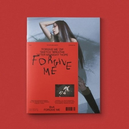 [Hate] BoA 3rd Mini Album - Forgive Me (Hate Ver.) CD + Poster - kpoptown.ca