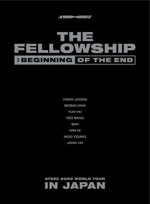 [Japanese Edition] ATEEZ 2022 WORLD TOUR [THE FELLOWSHIP : BEGINNING OF THE END] in JAPAN DVD - kpoptown.ca