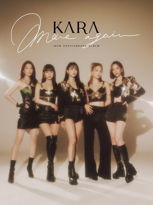 [Japanese Edition] KARA 15th Anniversary Album - MOVE AGAIN (1st Limited Edition) 2CD + DVD + Photobook - kpoptown.ca