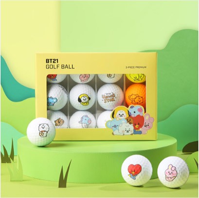 [BT21] BTS CXC GOLF Goods - Baby Golf Ball Set - kpoptown.ca