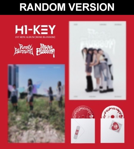 H1-KEY 1st Mini Album - Rose Blossom (Random Ver.) CD - kpoptown.ca