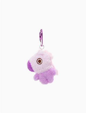 [BT21] BTS Line Friends Collaboration - Purple Edition Bag Charm Doll - kpoptown.ca