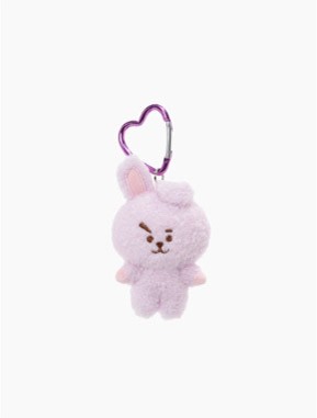 [BT21] BTS Line Friends Collaboration - Purple Edition Bag Charm Doll - kpoptown.ca